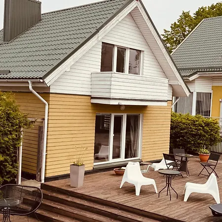 V36 House - Jaukus Namelis Prie Baseino Palangoje Appartement *